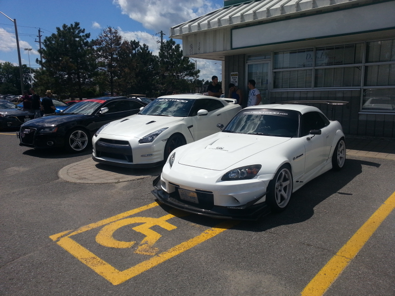 Many of these guys made it down from Toronto to show-off their awesome cars.